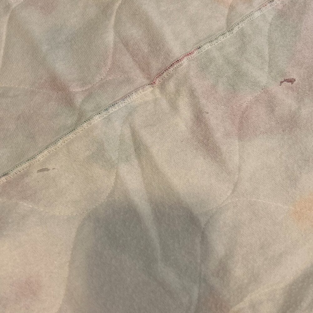 Vintage Barney Comforter Hand Made Toddler Bedding - Picture 8 of 8